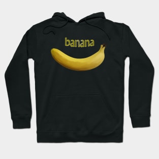 Yellow banana. Hoodie